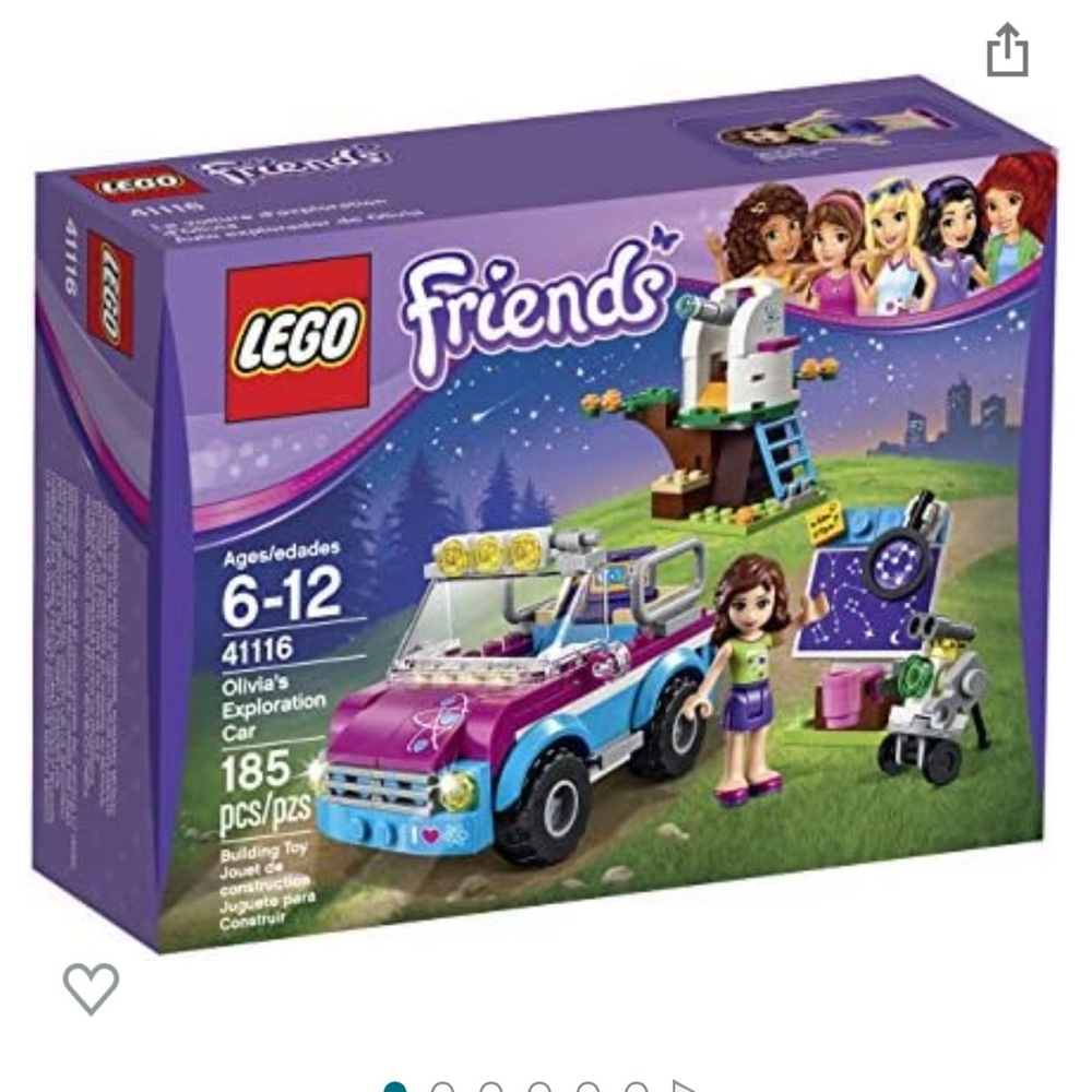LEGO 41116 Friends Olivia's Exploration Car